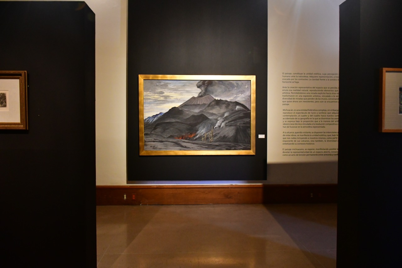 Invita a conocer obra del Volcán Paricutín del Dr. Atl Invita a conocer obra del Volcán Paricutín del Dr. Atl