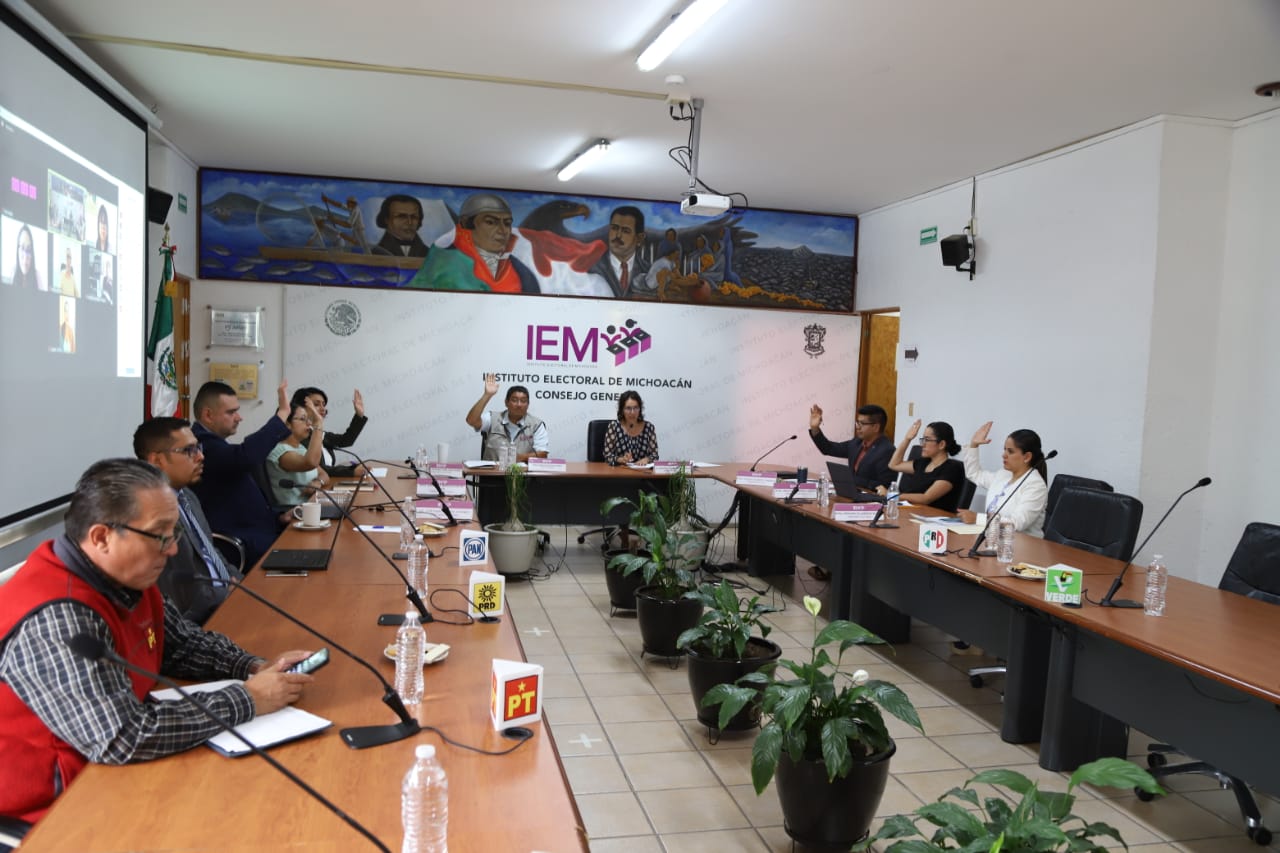 IEM valida pregunta para consulta ciudadana del Ayuntamiento de Indaparapeo