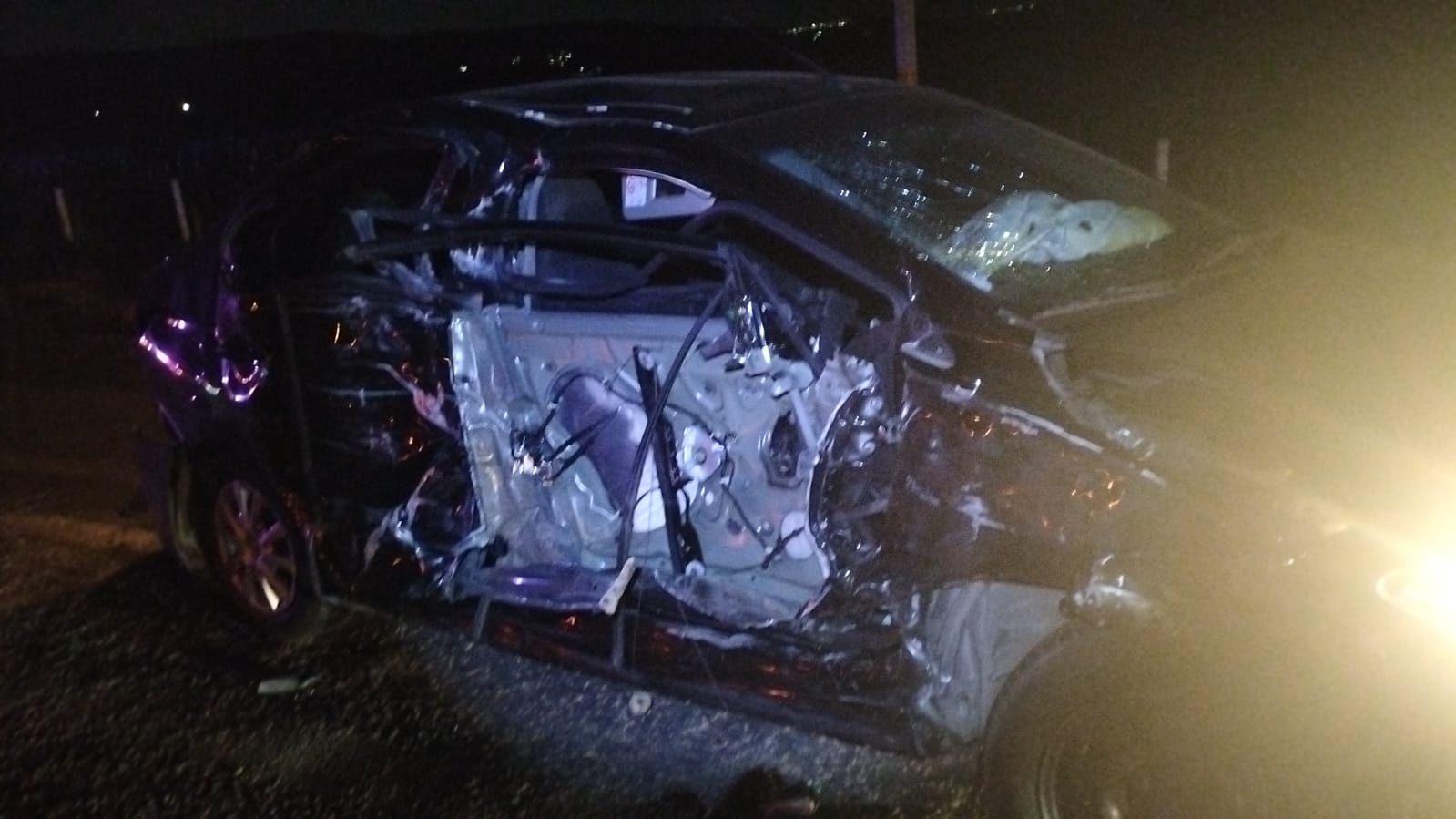 Atiende PC Tarímbaro y SP accidente en la Morelia-Salamanca