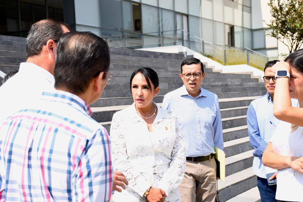 Edificio de Rectoría de la UMSNH, ejemplo de que trabajos coordinados generan grandes obras: Lupita Díaz Chagolla