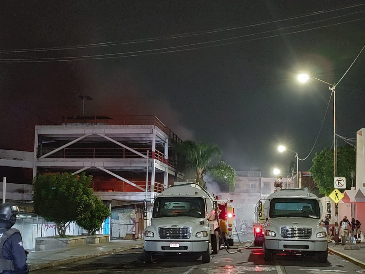 Incendio en Mercado Independencia