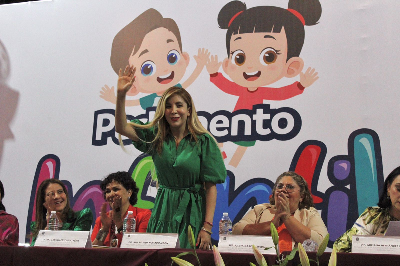 Parlamento Infantil Incluyente  2023 una oportunidad para cumplir sueños: Belinda Hurtado