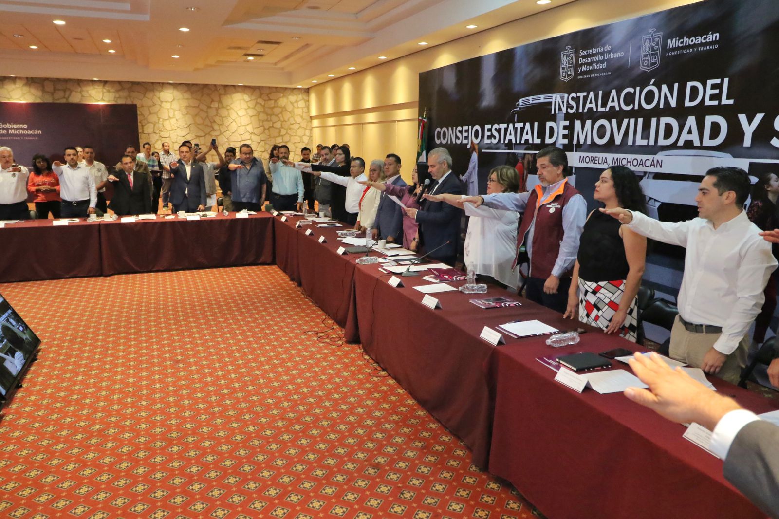 Michoacán avanza en la ruta para la transformación de la movilidad: Sedatu