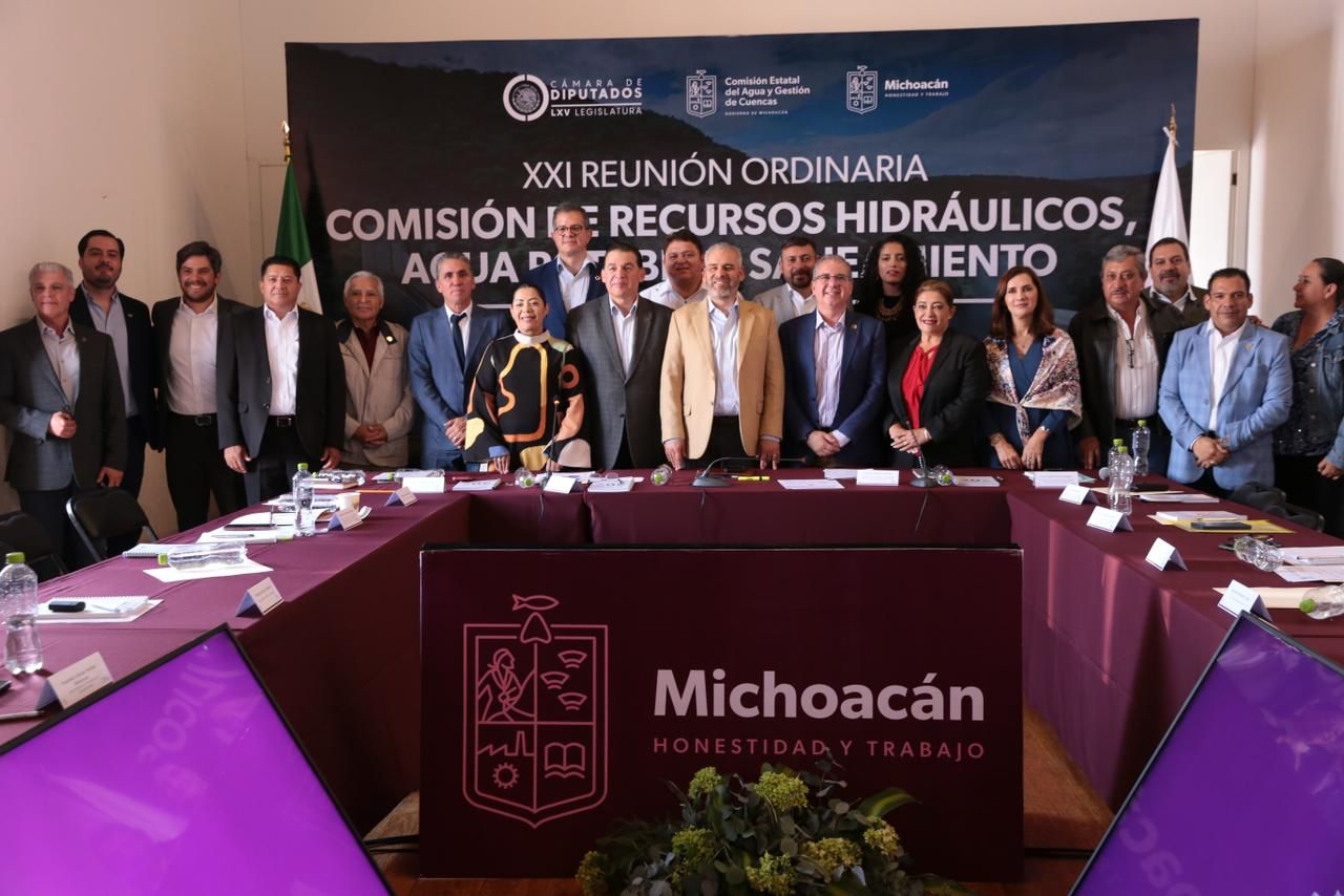 Gobierno de Michoacán y Cámara de Diputados Federal promoverán obra de infraestructura hidráulica Gobierno de Michoacán y Cámara de Diputados Federal promoverán obra de infraestructura hidráulica