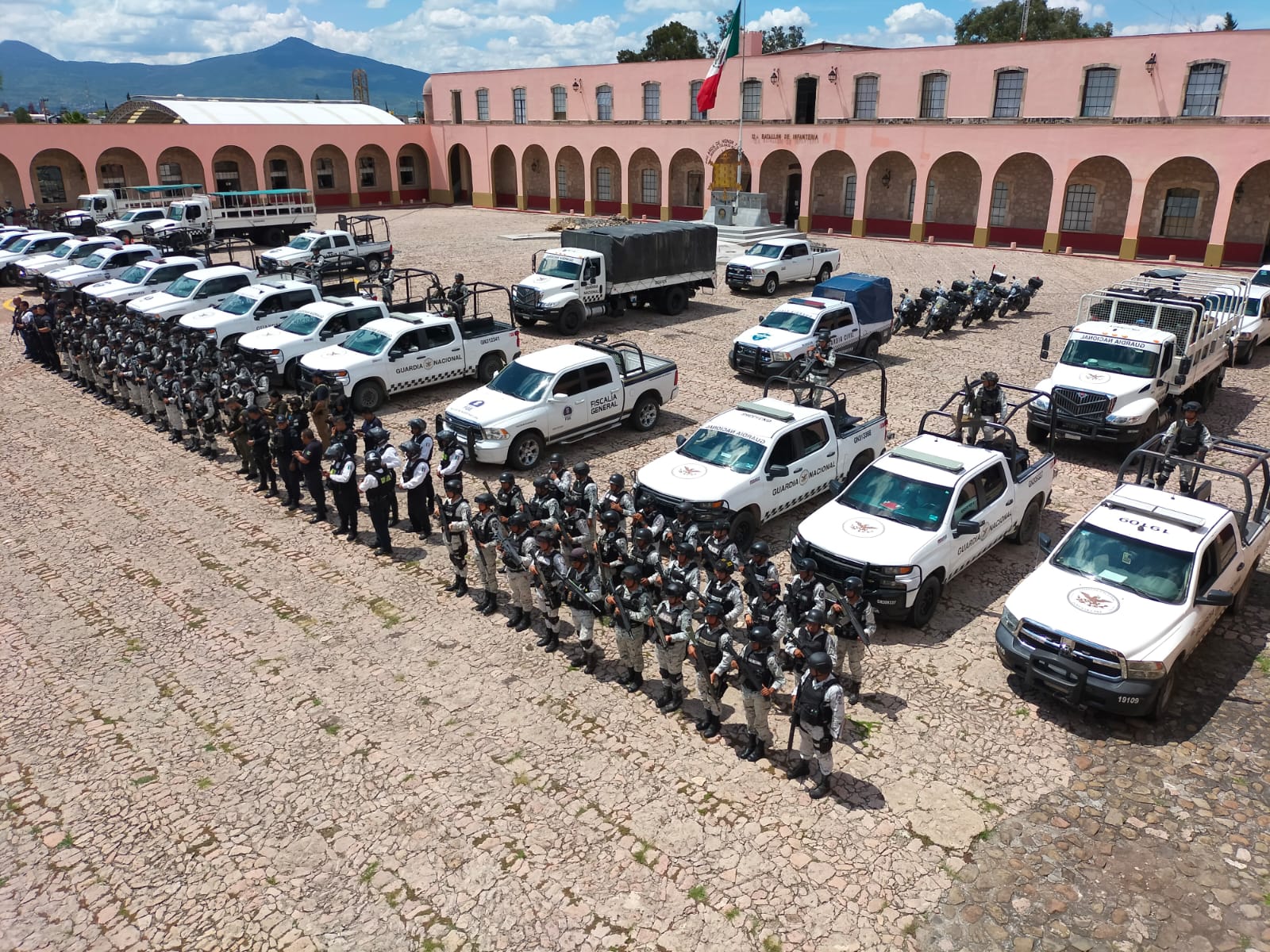 Arriban más elementos de la Guardia Nacional a Michoacán