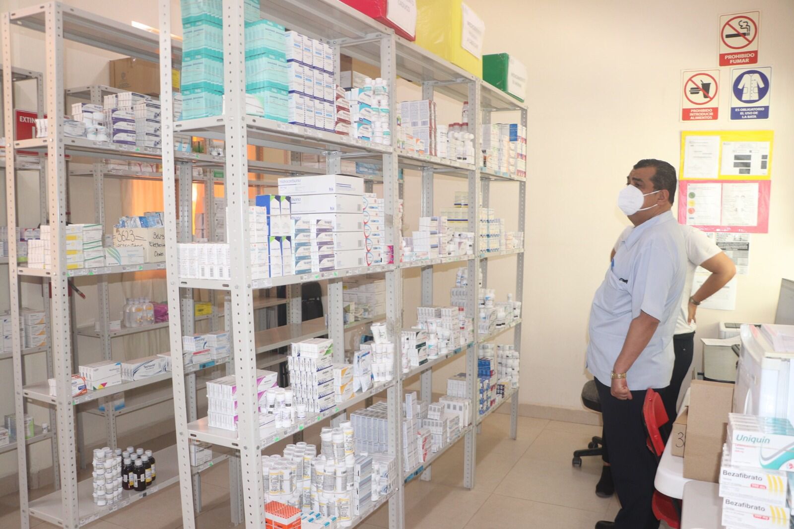Abasto de medicamentos en hospitales y centros de salud de la SSM