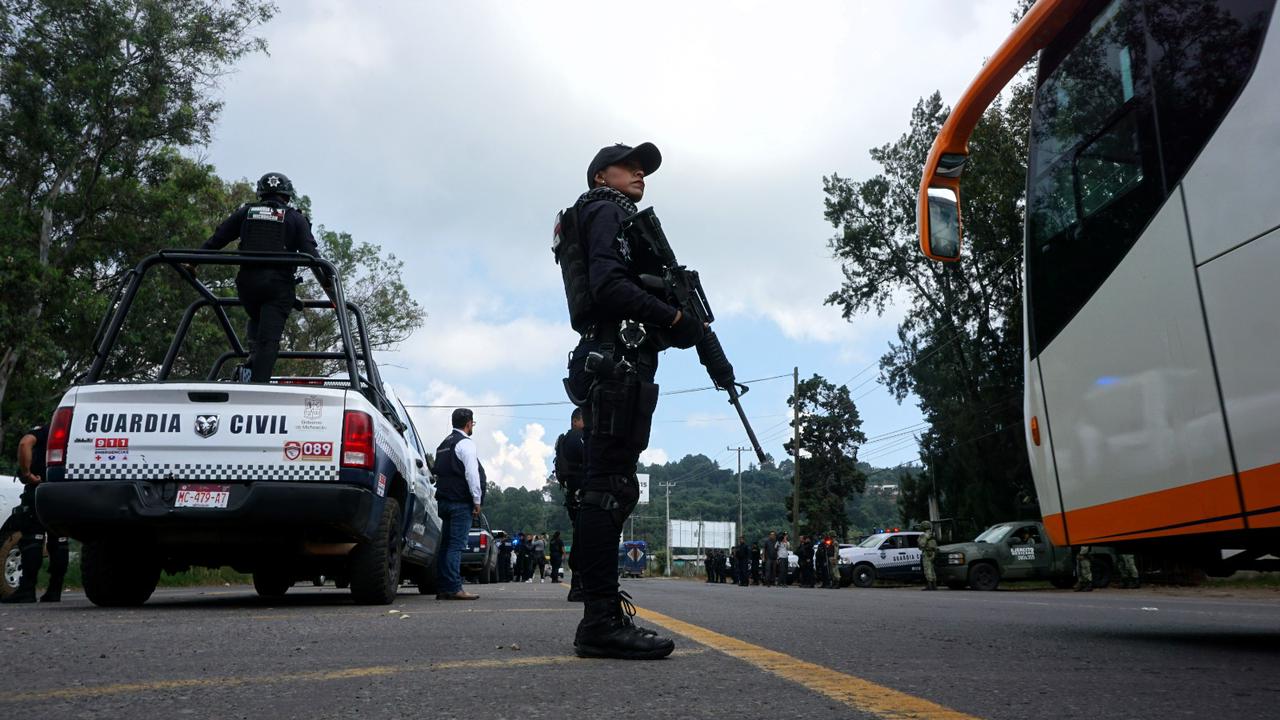Presencia operativa en Uruapan de Guardia Civil Presencia operativa en Uruapan de Guardia Civil