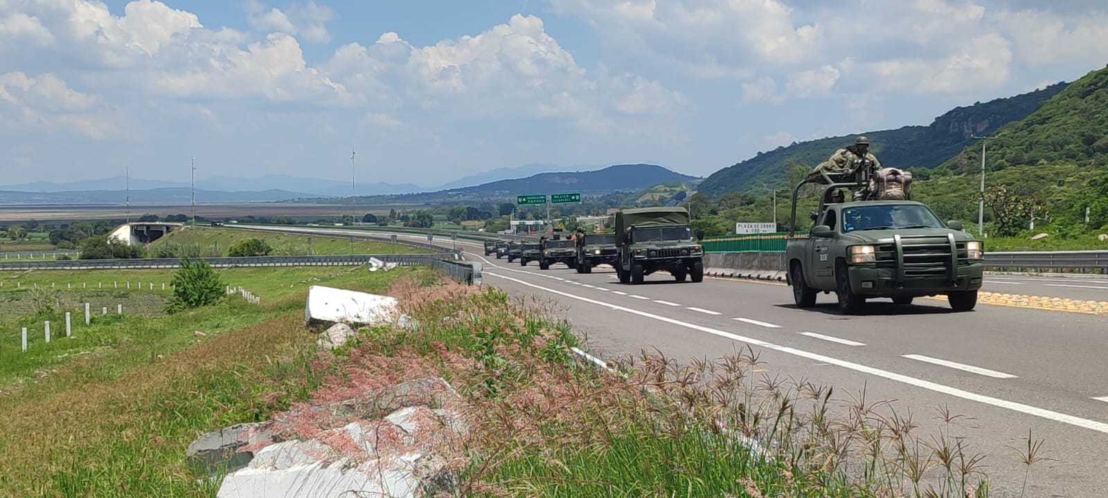 Más elementos del Ejército Mexicano llegan a Michoacán