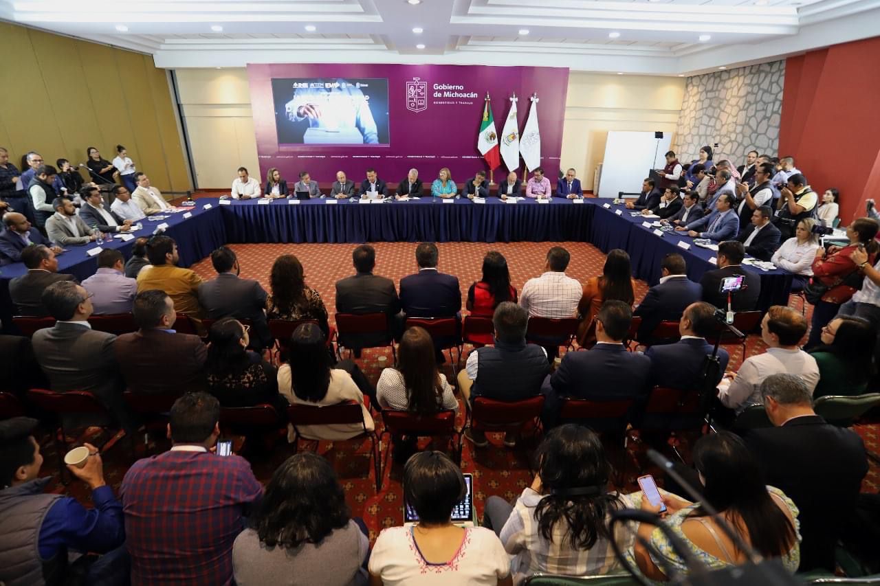 PES Michoacán celebra instalación de la Mesa de Seguridad y Seguimiento del Proceso Electoral PES Michoacán celebra instalación de la Mesa de Seguridad y Seguimiento del Proceso Electoral