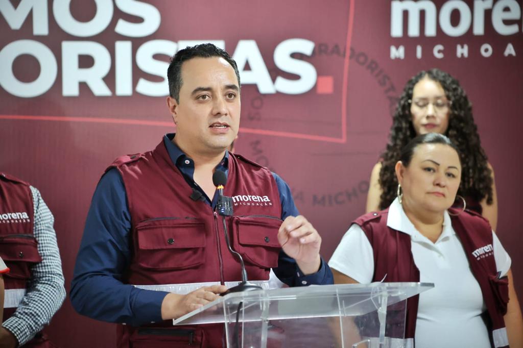 La estructura de Morena en Michoacán logrará el triunfo en 2024: JP Celis