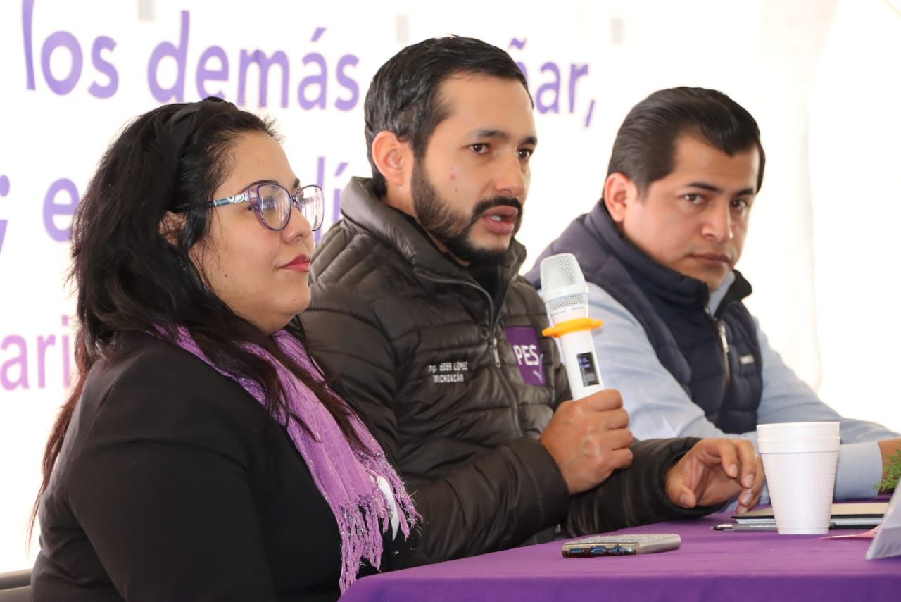 2024 se pintará de morado: PES Michoacán