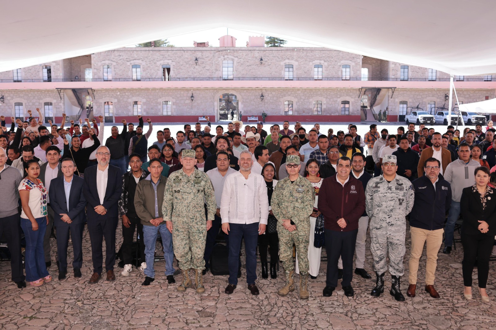 Con Fortapaz este año se construye cuartel de Guardia Civil en la Meseta Purépecha: ARB