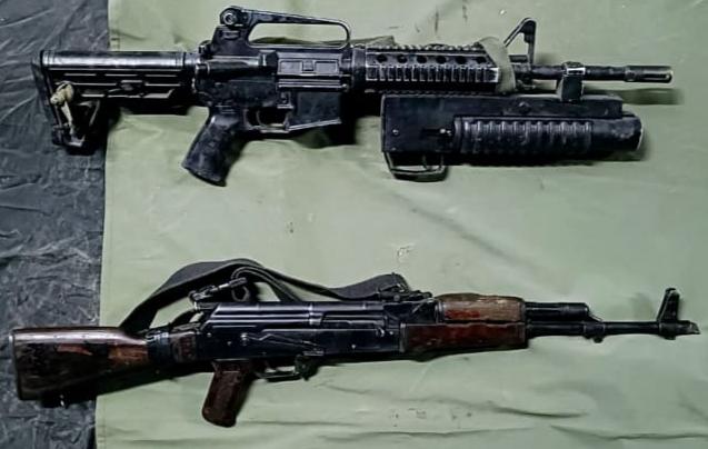 Agentes decomisan arsenal y lanzagranadas en Tierra Caliente Agentes decomisan arsenal y lanzagranadas en Tierra Caliente