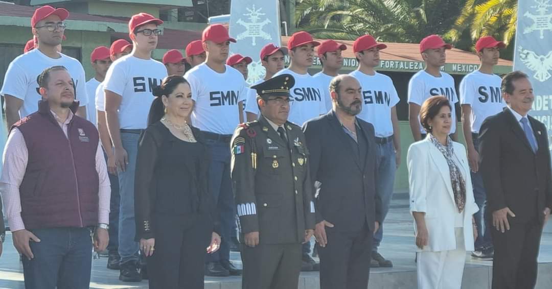 Ceremonia de inicio del Servicio Militar Nacional