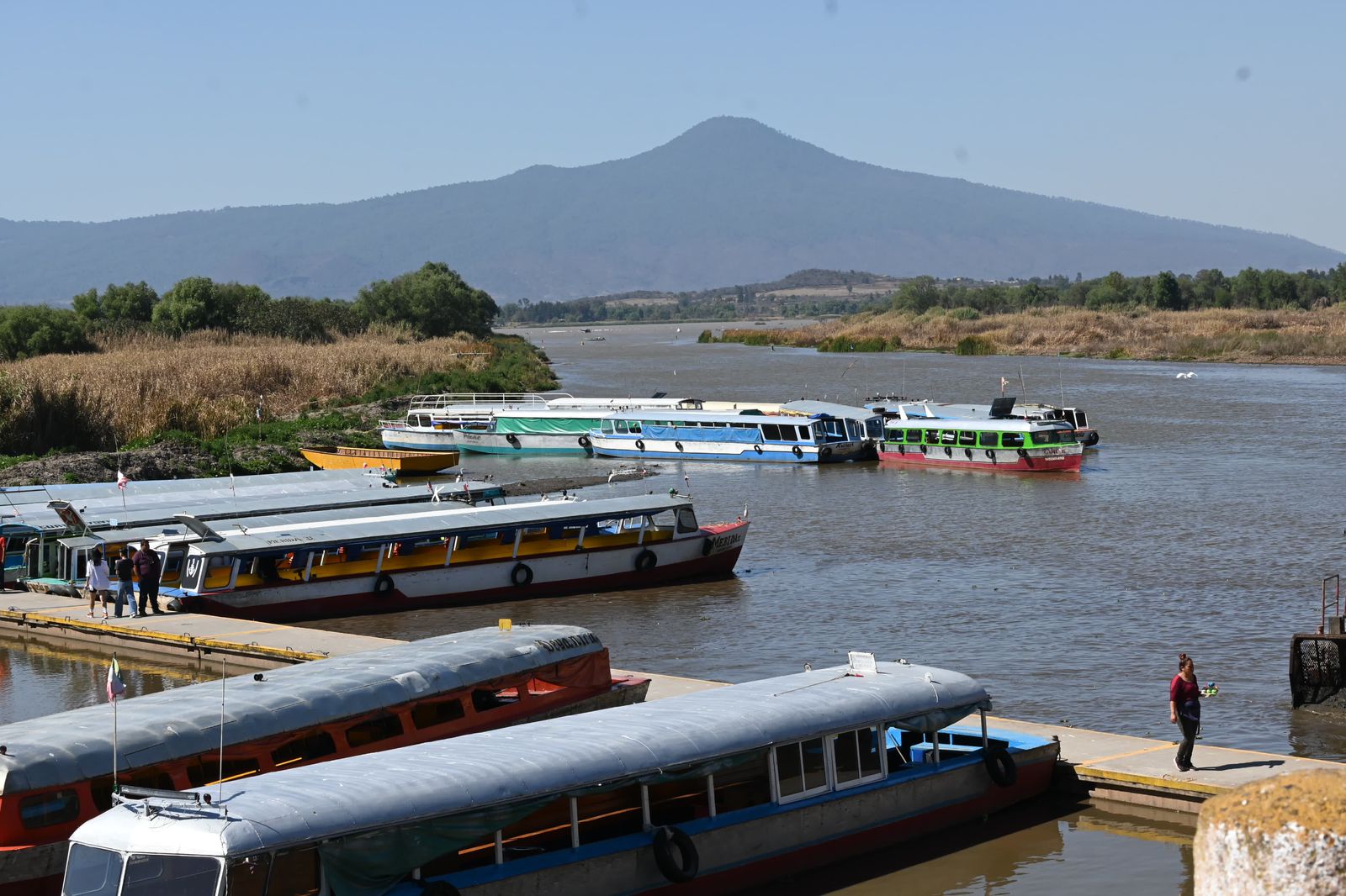 Con normalidad, operatividad del muelle principal de Pátzcuaro