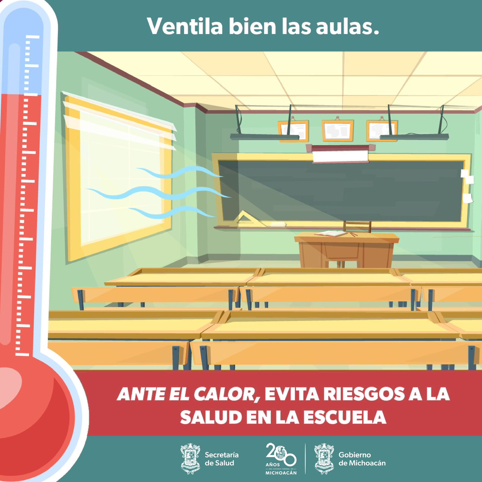 SSM recomienda evitar este horario para actividades al aire libre en escuelas