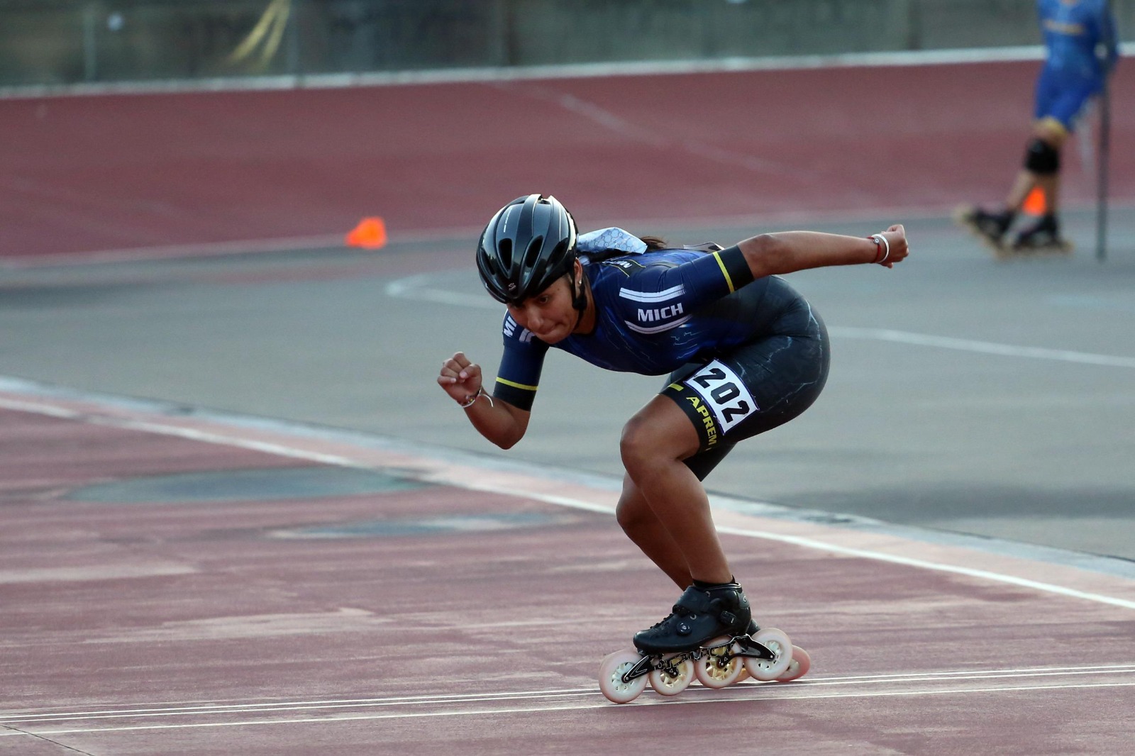 Patinadora michoacana con intensa agenda deportiva en Europa Patinadora michoacana con intensa agenda deportiva en Europa