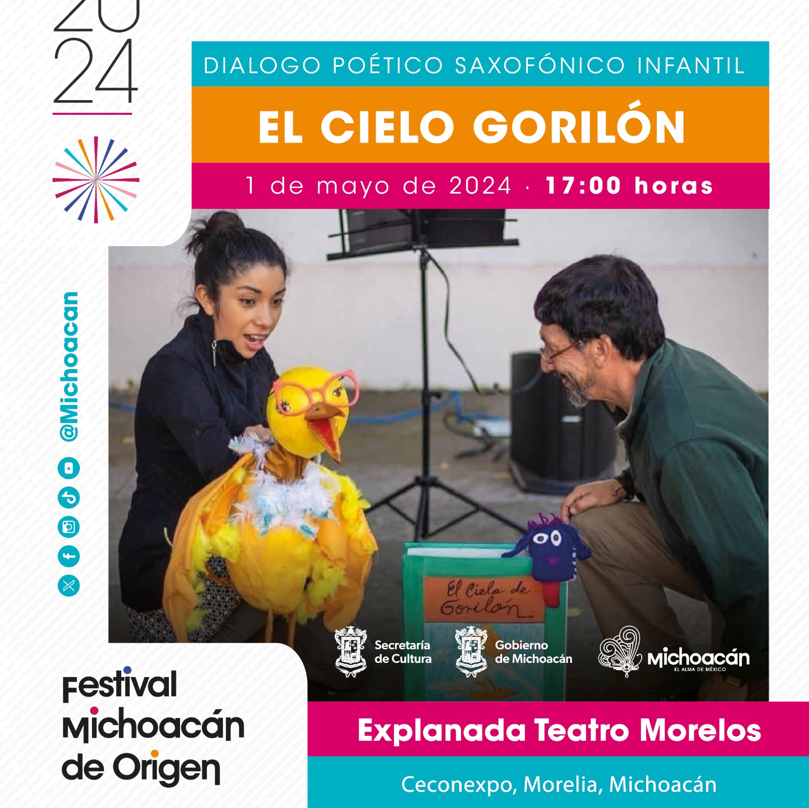 Este miércoles 1 de mayo continúan las actividades culturales para niñas y niños en el FMO 2024 Este miércoles 1 de mayo continúan las actividades culturales para niñas y niños en el FMO 2024