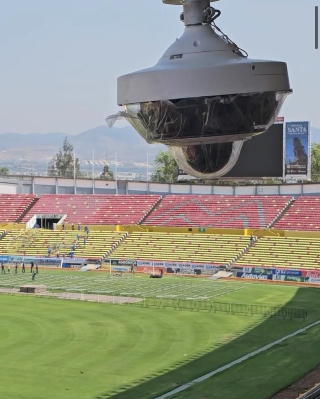 Cámaras de seguridad vigilarán el concierto de Alejandro Sanz en el Estadio Morelos