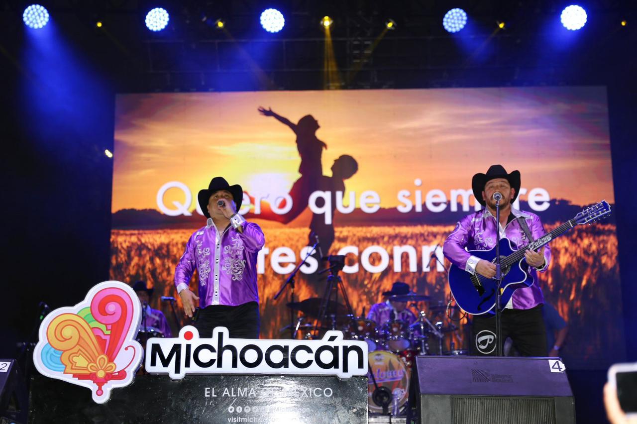 Michoacán cobijó a Palomo en el Festival de Origen