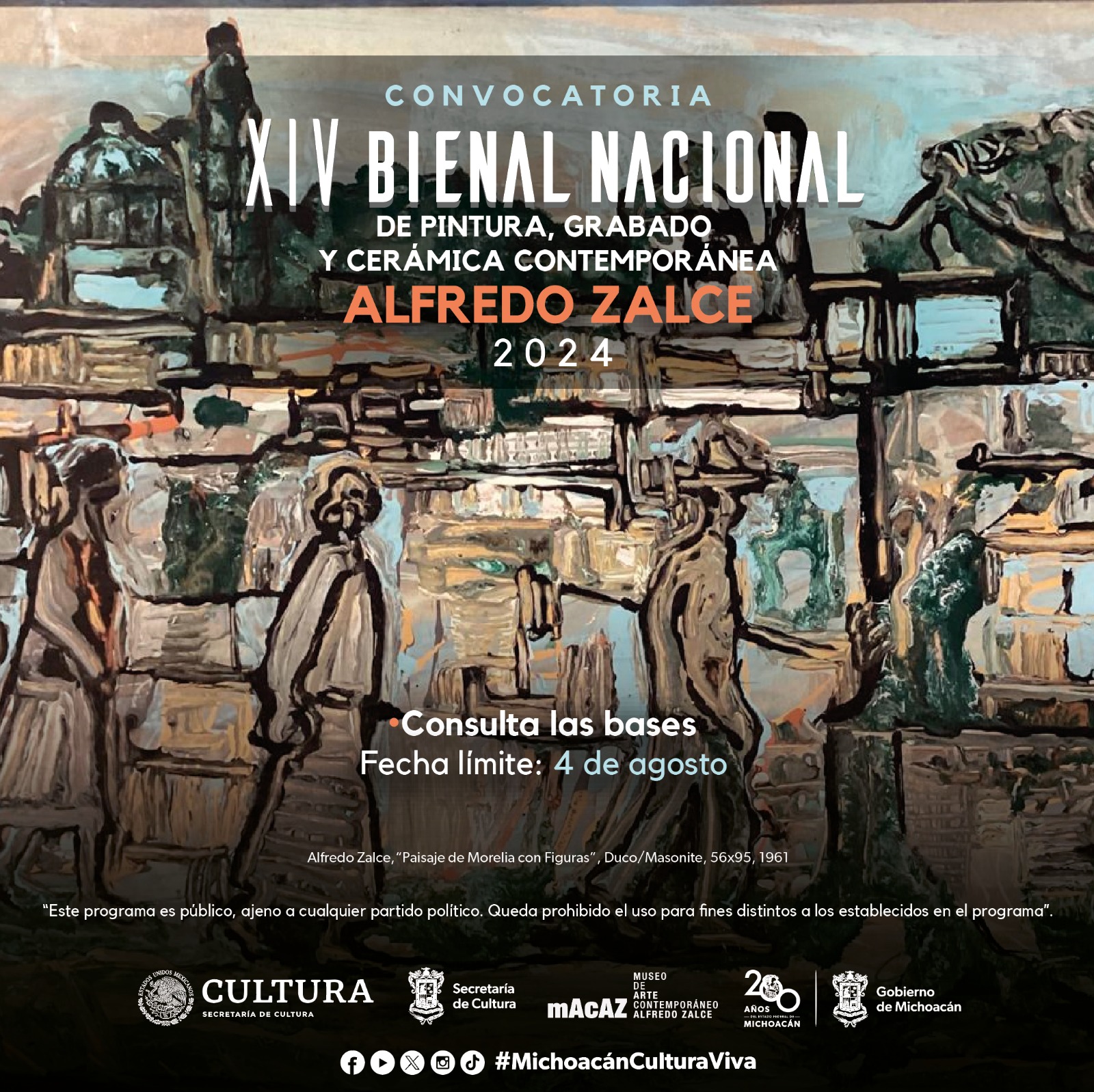 ¿Te apasiona la pintura, el grabado o la cerámica? Participa en la Bienal Nacional 2024