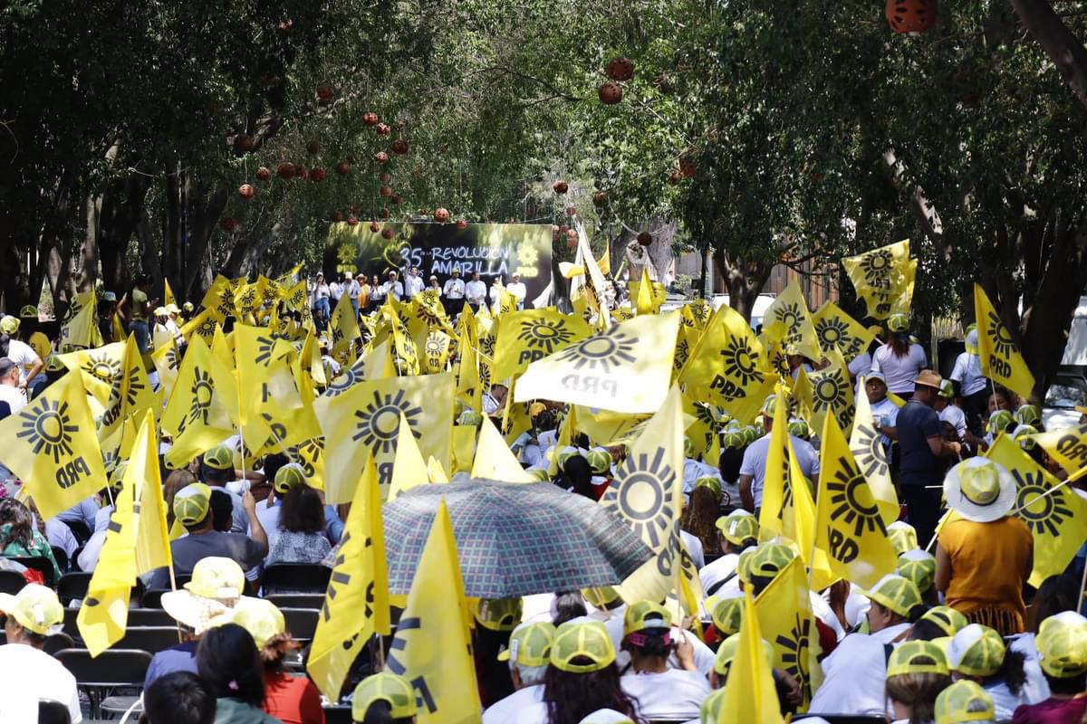 Con fuerza y resistencia, inicia PRD defensa del voto amarillo