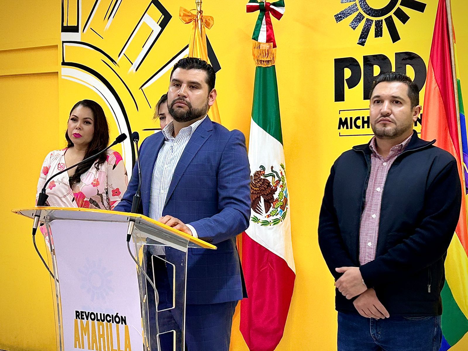 Convoca PRD a partidos políticos respetar los votos que el partido amarillo obtuvo en las urnas en pasada elección