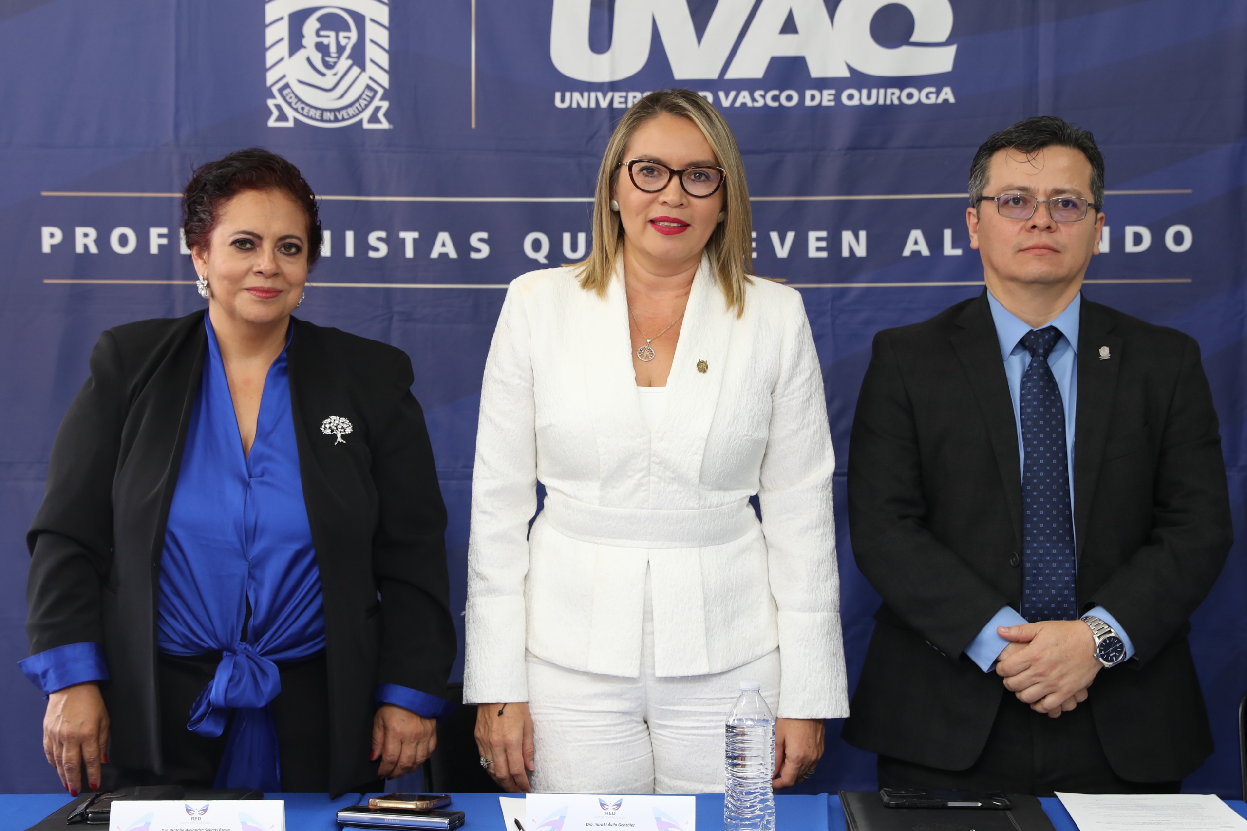 Ratifican a la rectora Yarabí Ávila como presidenta de la Red Juntos por Michoacán