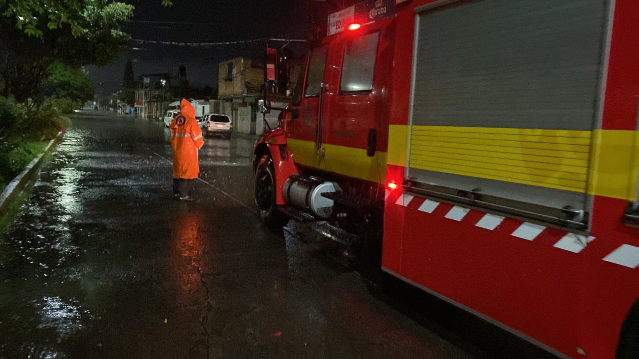 Atiende PC estatal afectaciones por lluvias en Morelia