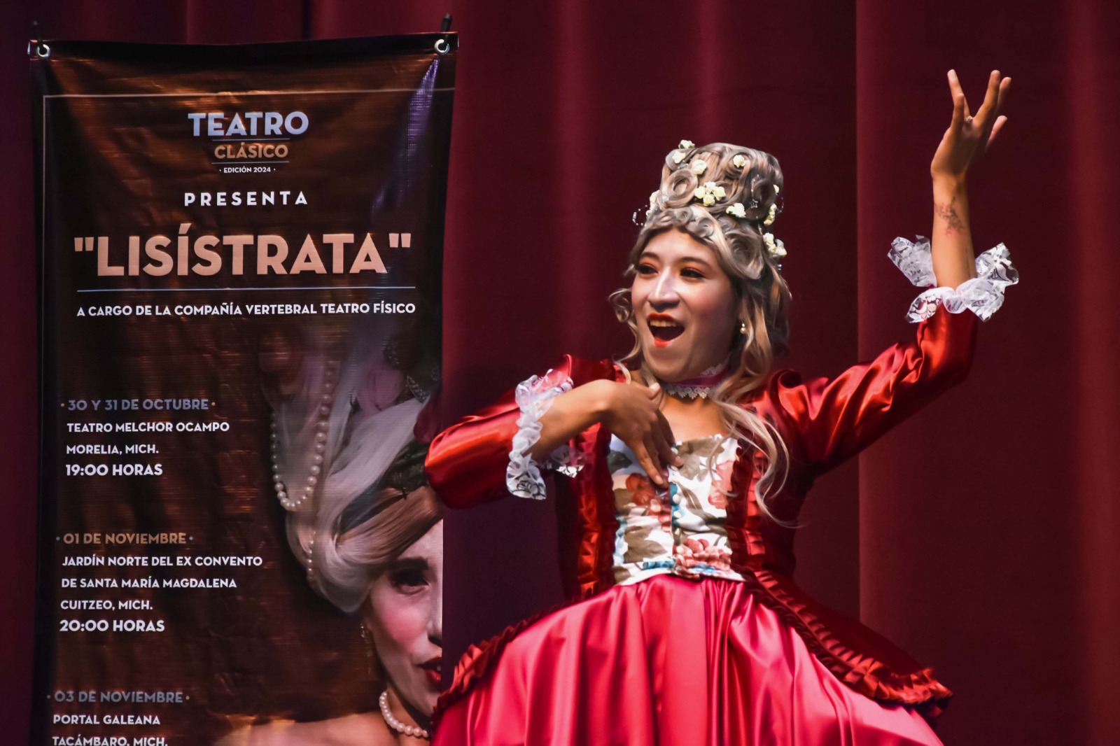 Presentará Secum obra de teatro Lisístrata en Morelia, Cuitzeo y Tacámbaro