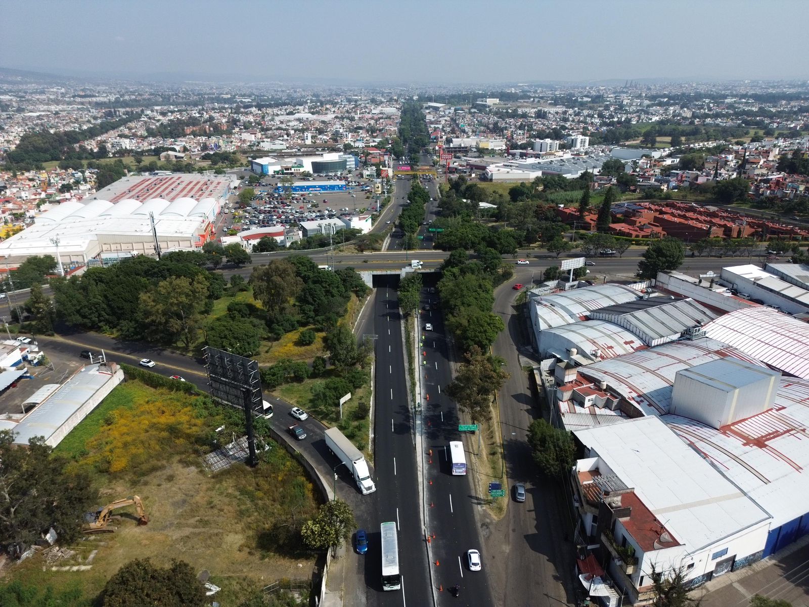 Gobierno estatal concluye mantenimiento al acceso de carretera federal Morelia-Pátzcuaro