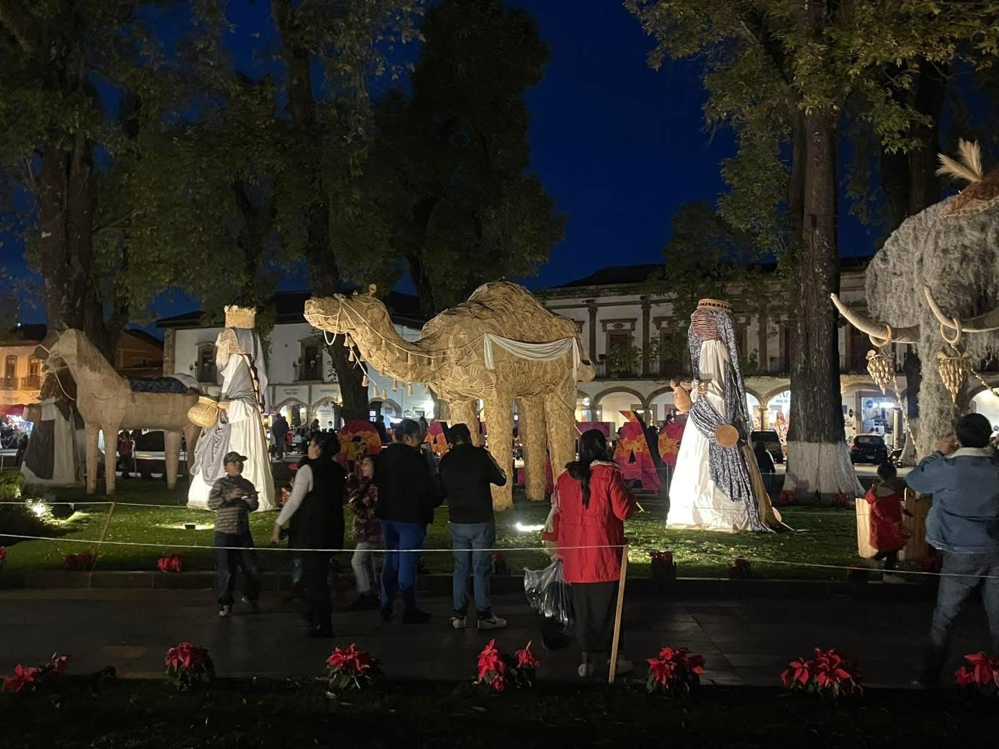 ¿Sin planes para este fin de semana? Disfruta del nacimiento monumental de Pátzcuaro