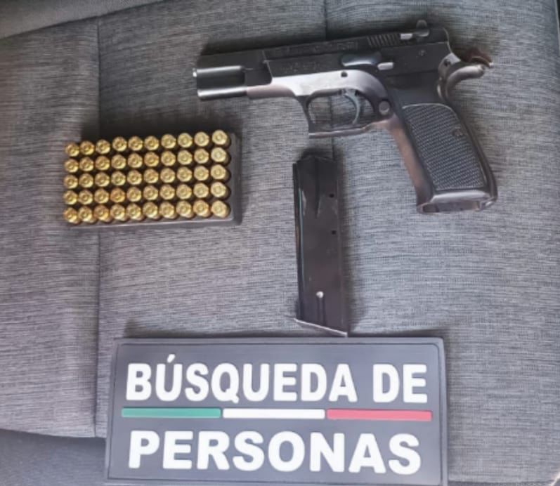 Dos detenidos en posesión de una pistola y 50 cartuchos útiles, en Morelia: SSP