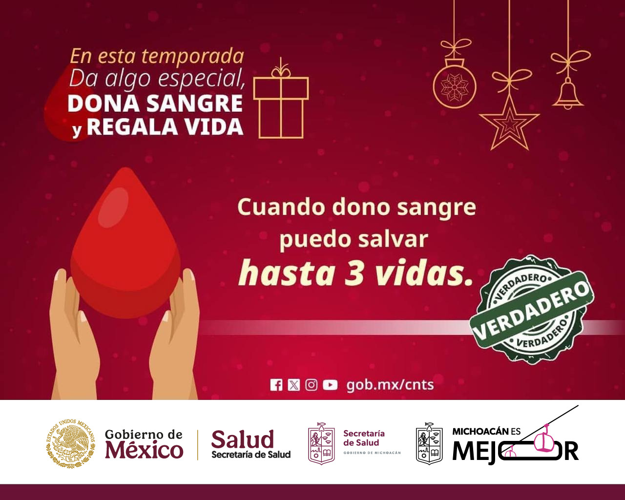 Dona sangre y salva una vida; SSM se suma a campaña nacional