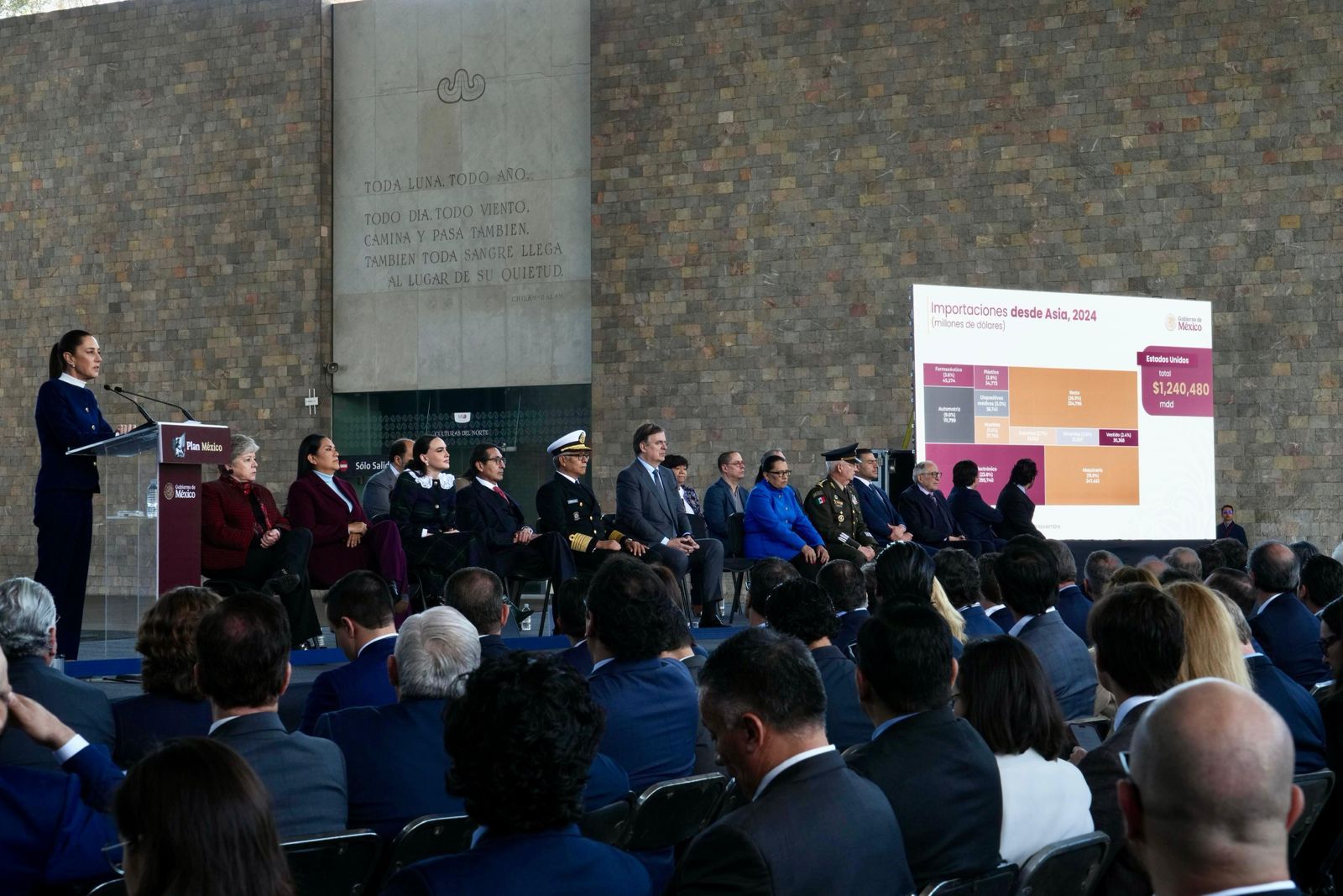 Claudia Sheinbaum presenta el Plan México