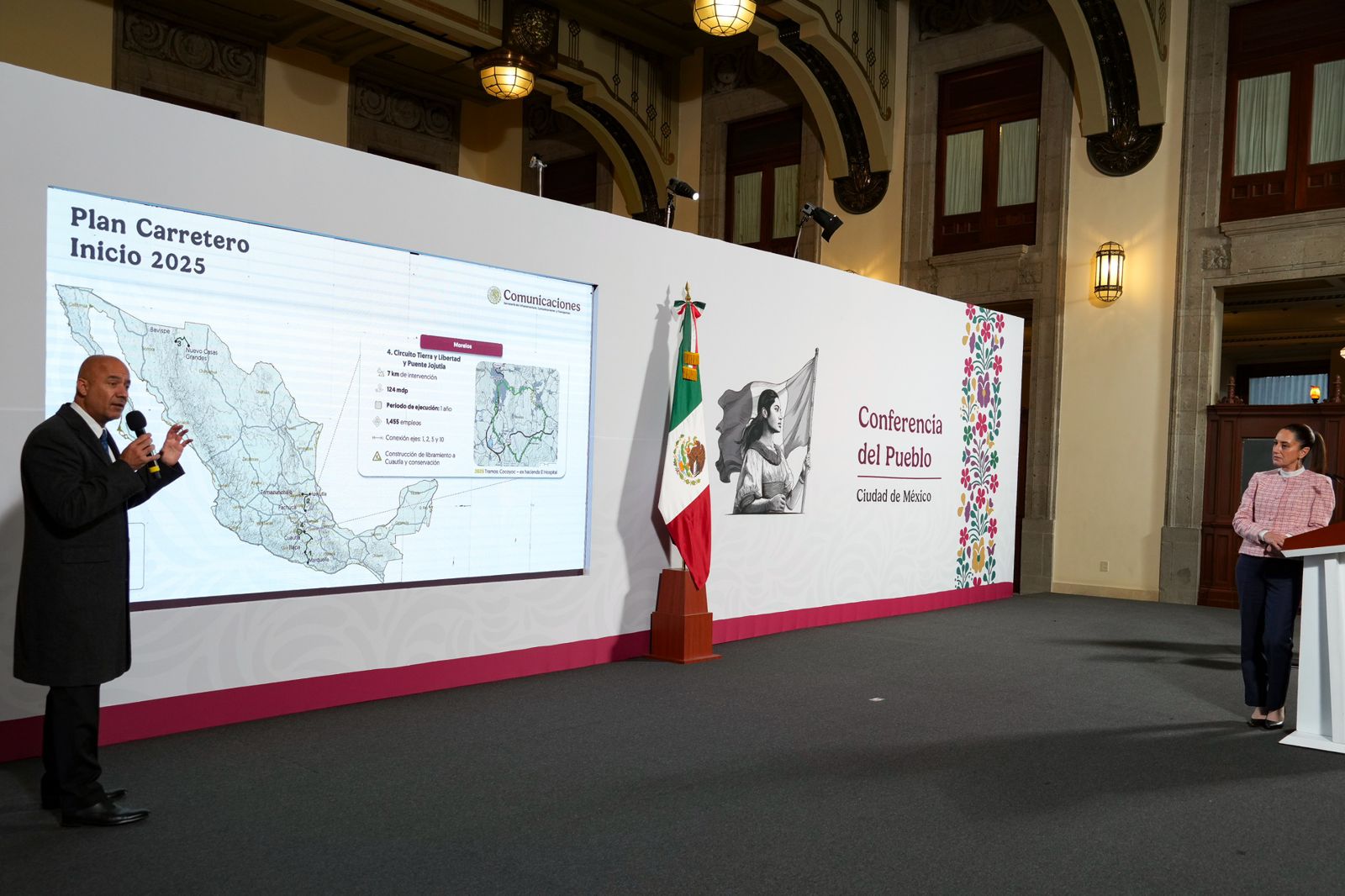 Presenta Gobierno Federal Plan Carretero 2025