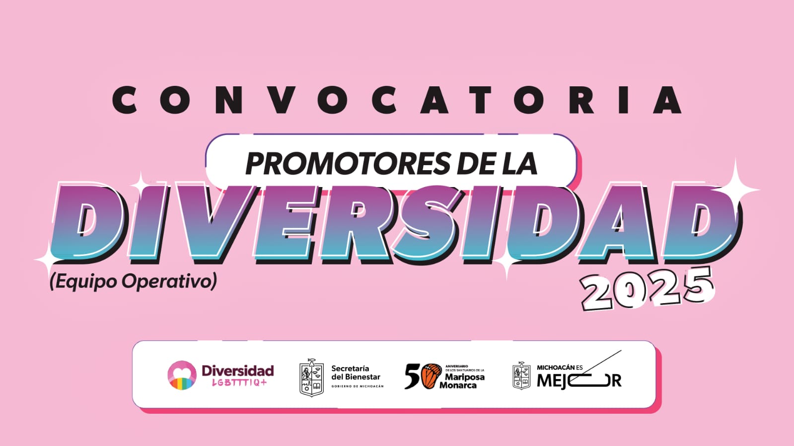 Convocatoria para ser promotor o promotora de la diversidad