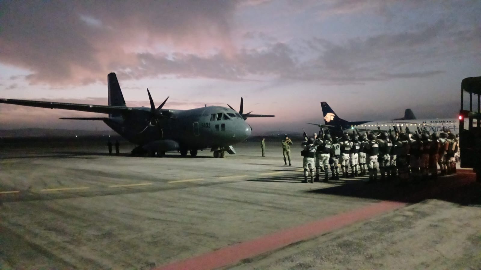 10 mil  efectivos de Guardia Nacional y Ejército refuerzan la seguridad en la frontera norte del país