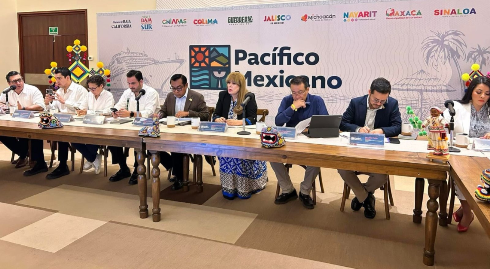 Michoacán presente en reunión de turismo del Pacífico Mexicano