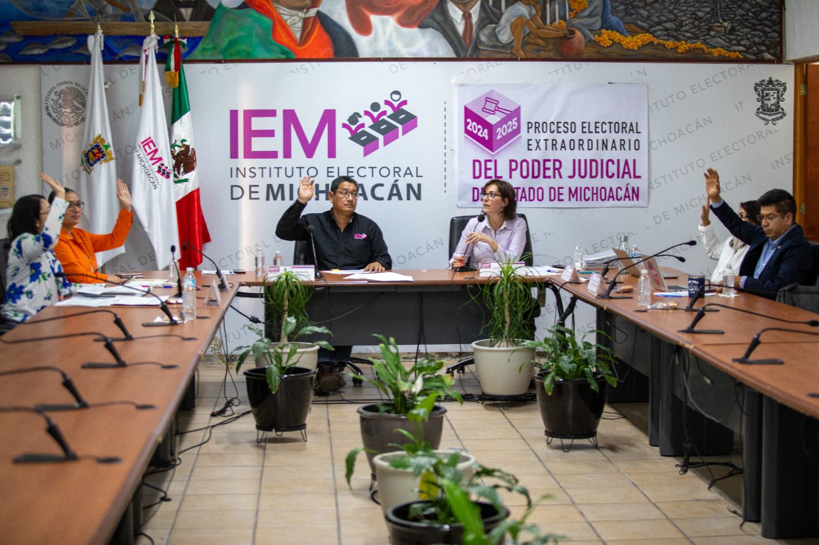 Aprueba IEM recepción de listados de las candidaturas de la elección del Poder Judial