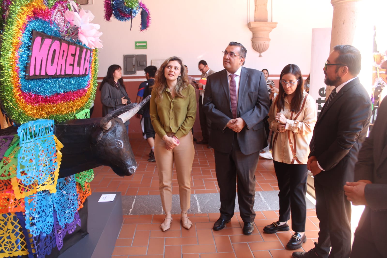 Inaugura SeCultura exposición fotográfica “Carnaval del Torito de Petate”