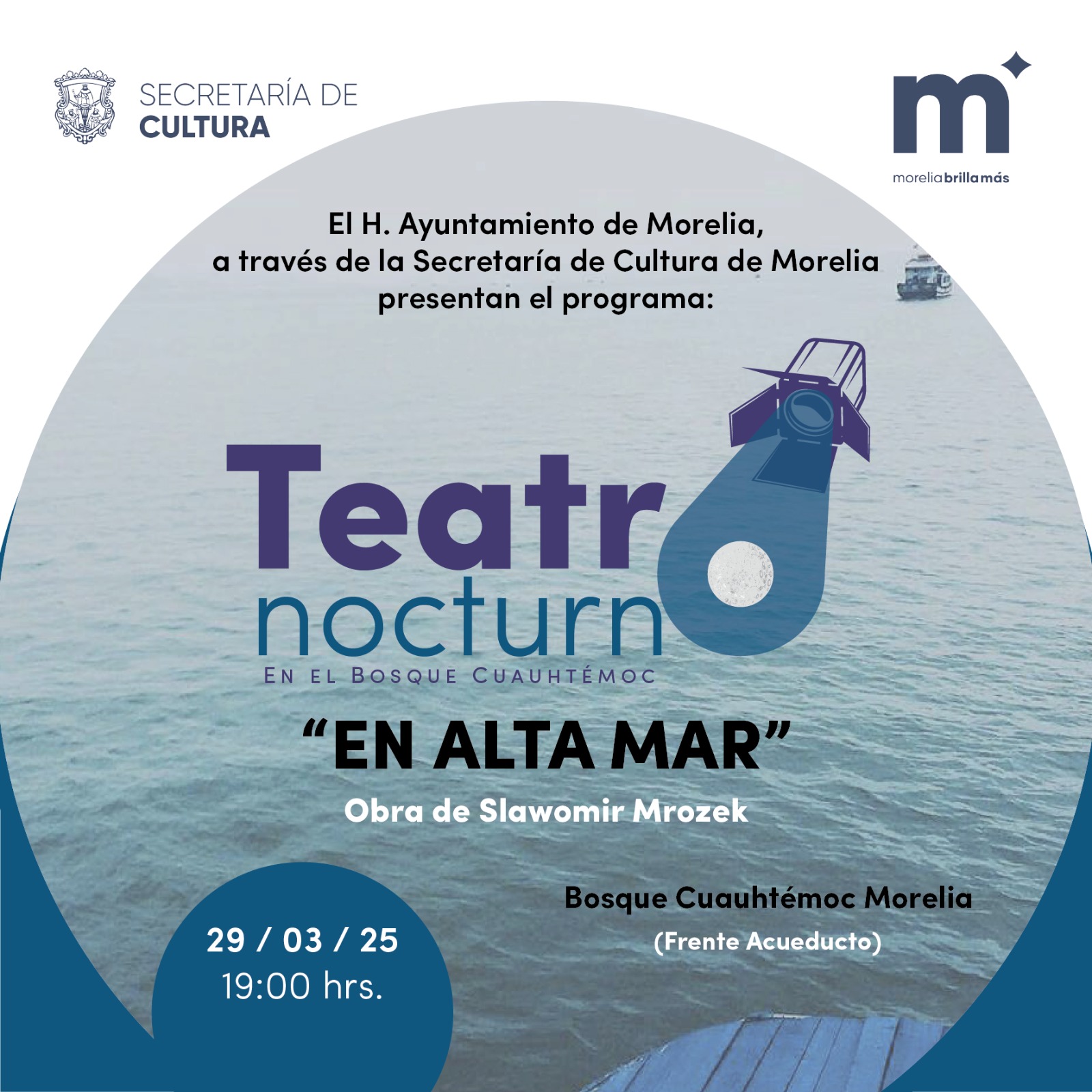 SeCultura Morelia invita al Teatro Nocturno en el Bosque Cuauhtémoc, este fin de semana SeCultura Morelia invita al Teatro Nocturno en el Bosque Cuauhtémoc, este fin de semana