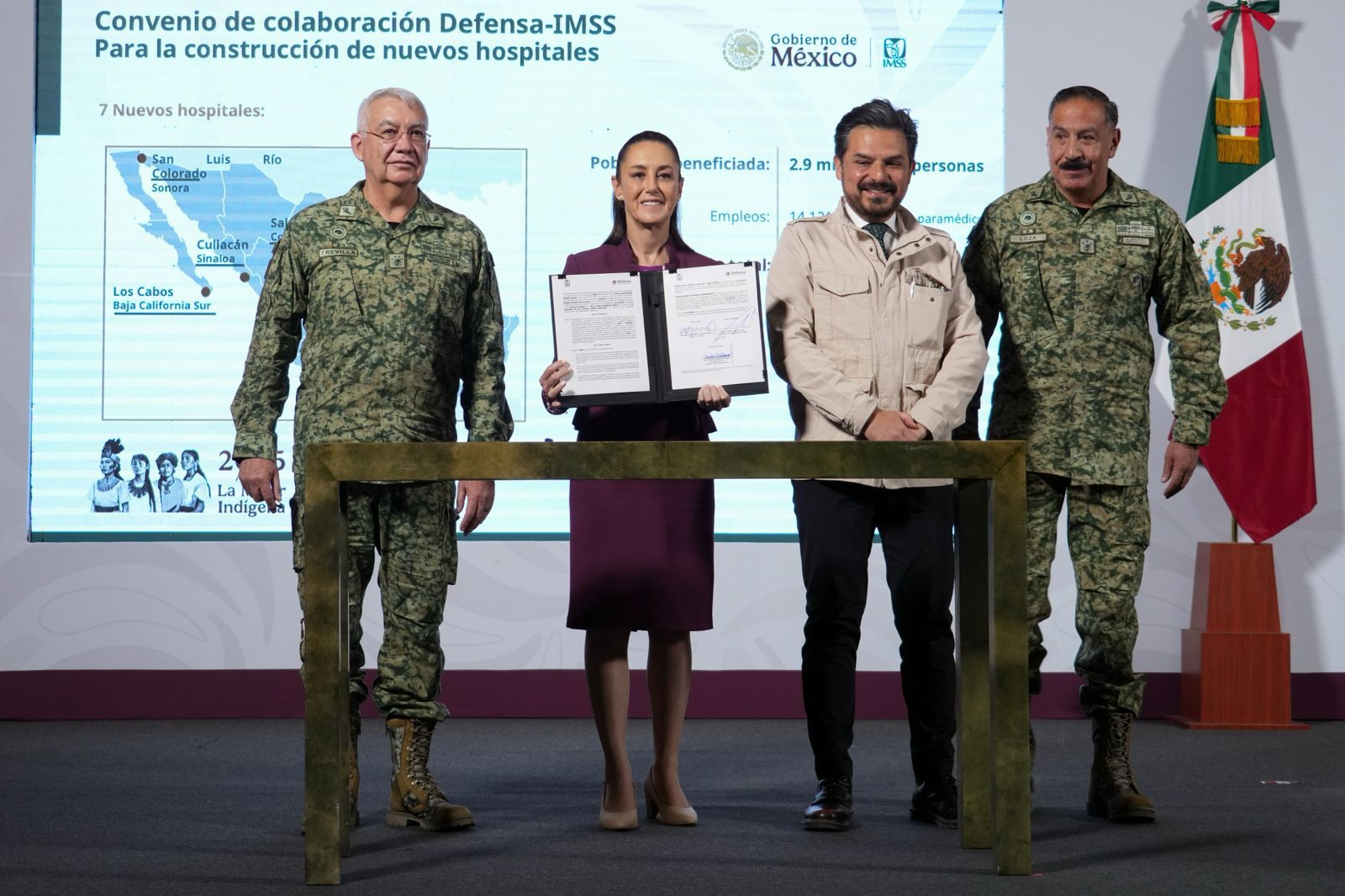Defensa Nacional construirá 7 hospitales del  IMSS: CSP