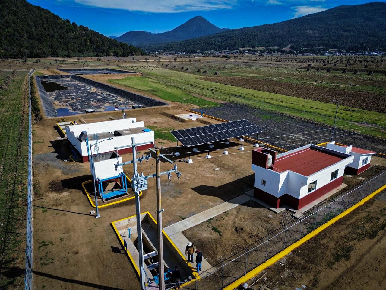 Rehabilitación de planta tratadora de aguas residuales de Sevina con un 90 % de avance Rehabilitación de planta tratadora de aguas residuales de Sevina con un 90 % de avance