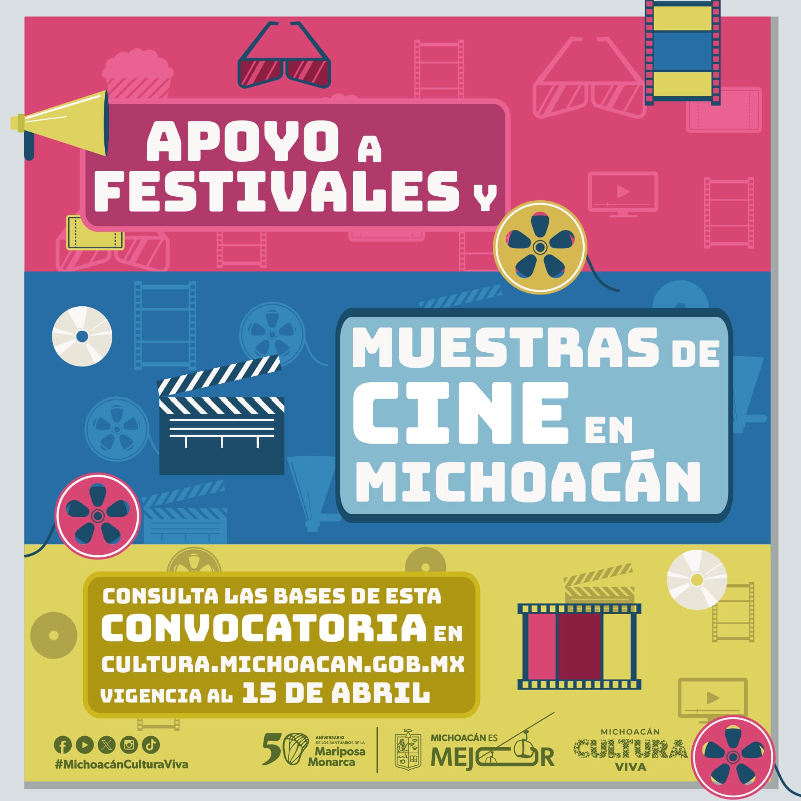 Secum impulsa tu festival de cine con 50 mil pesos