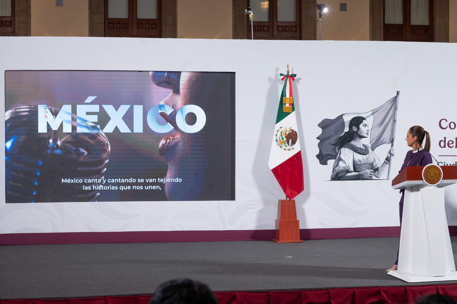 “México canta por la paz y contra las adicciones”