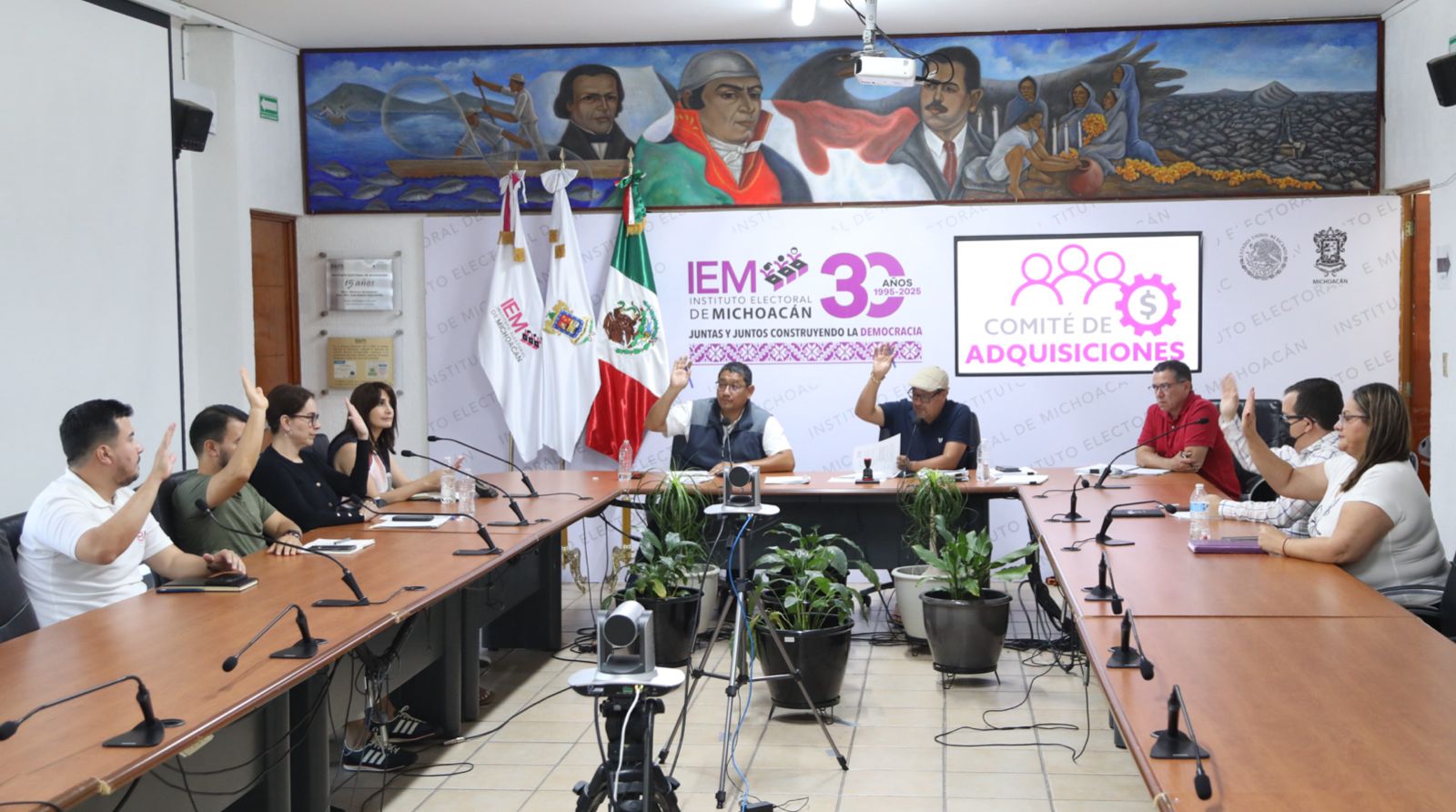 IEM garantiza un proceso transparente y legal en la licitación para la producción de material electoral