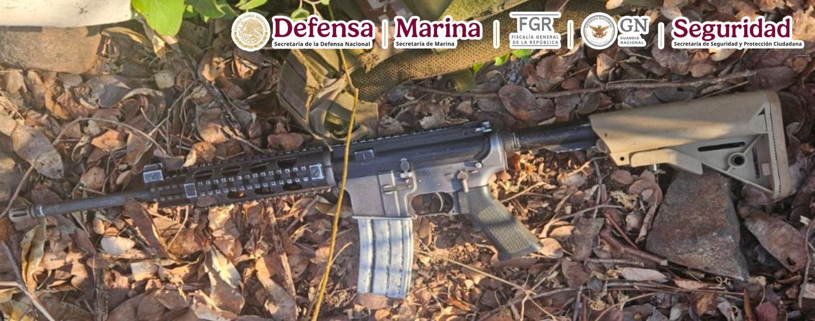 Autoridades Federales aseguran armamento en Michoacán Autoridades Federales aseguran armamento en Michoacán