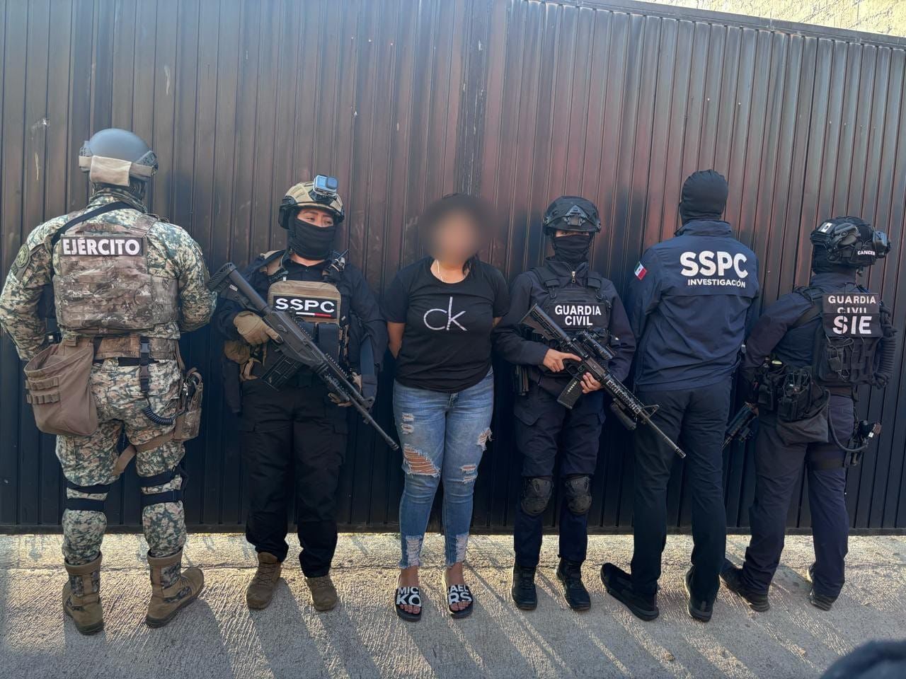 Detenida líder delincuencial en Huandacareo: SSP Detenida líder delincuencial en Huandacareo: SSP