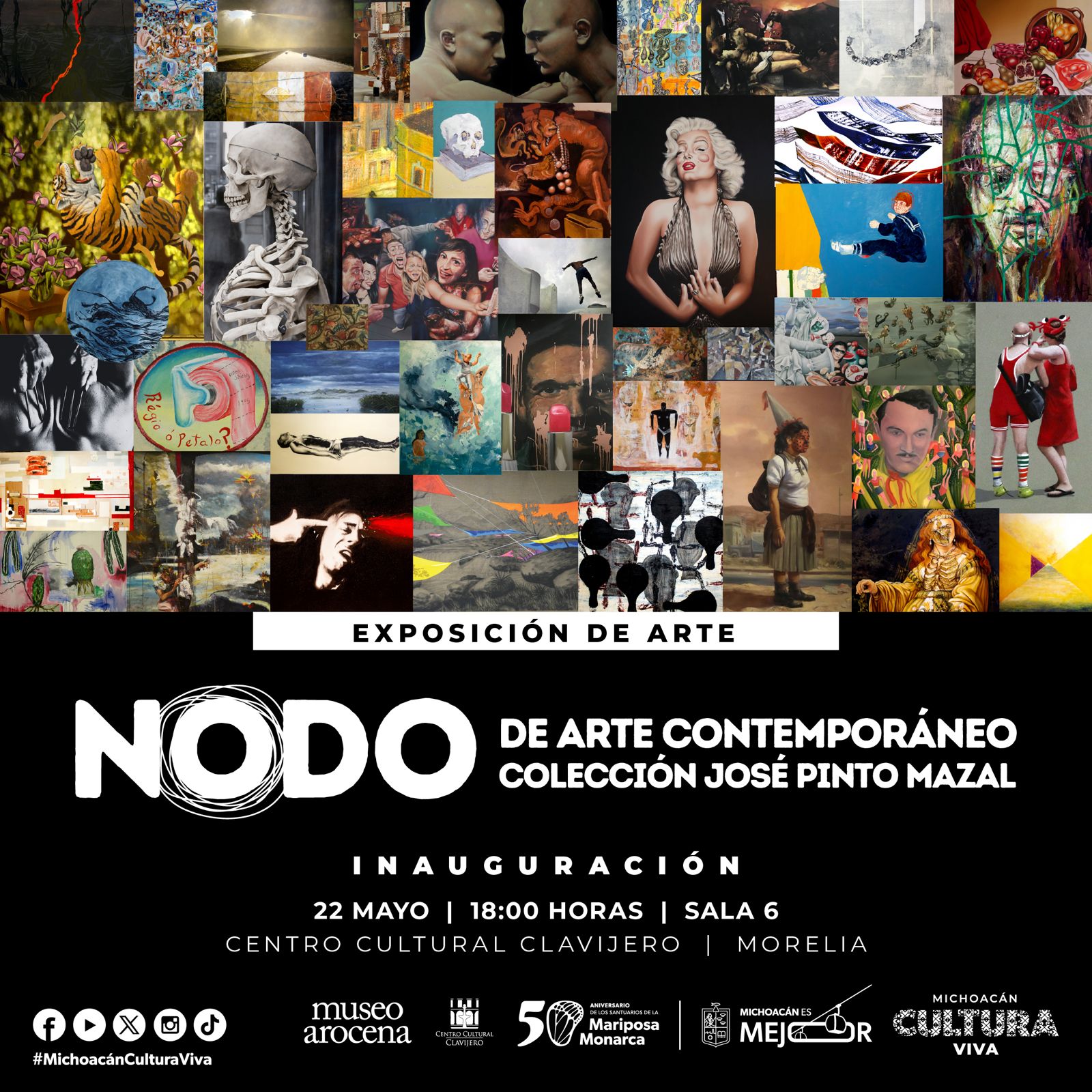Arte contemporáneo que interpela, conecta y transforma, llega al Clavijero: NODO Arte contemporáneo que interpela, conecta y transforma, llega al Clavijero: NODO
